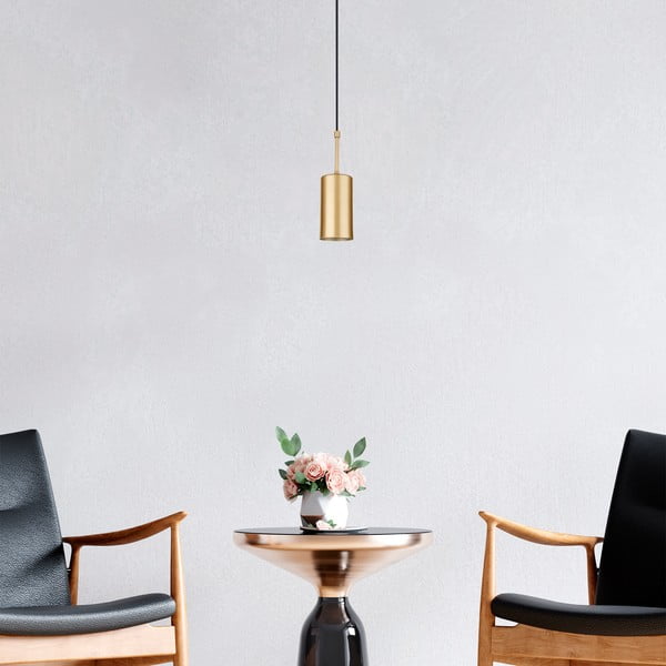 Висяща лампа в златист цвят, височина 124 cm Geo - Squid Lighting-image-2