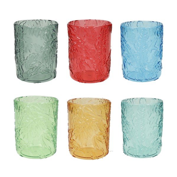 Стъклени чаши в комплект 6 бр. 400 ml Tropical – Brandani