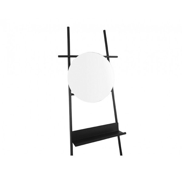 Черна декоративна стълба с огледало Glint - Leitmotiv-image-2