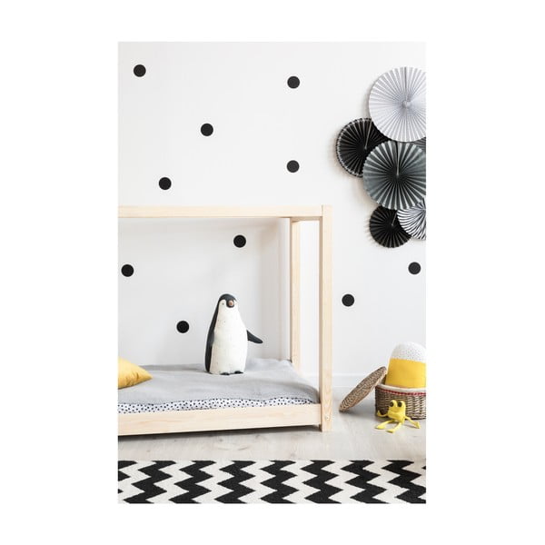 Легло за къща, изработено от борова дървесина , 90 x 140 cm Mila KM - Adeko-image-2