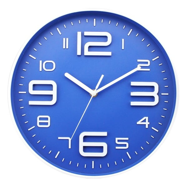 Часовник със син циферблат, 35 cm - Postershop