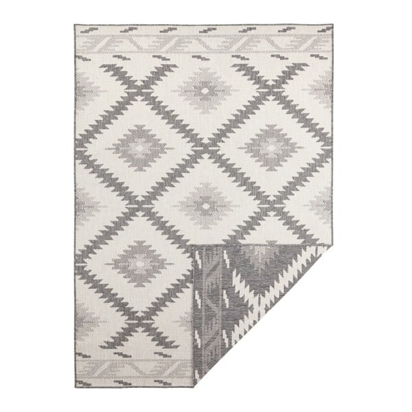 Сив и кремав килим на открито , 230 x 160 cm Malibu - NORTHRUGS