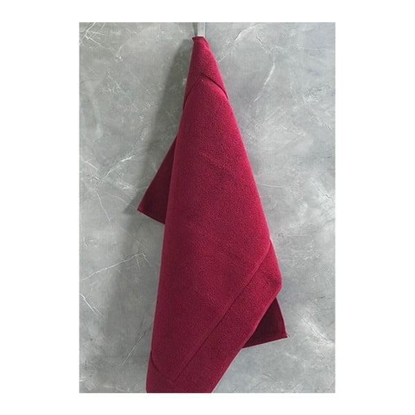 Червена памучна кърпа Relax, 50 x 80 cm - My Home Plus