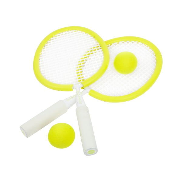 Комплект от 2 бухалки и топки за плажен тенис Neon - Sunnylife