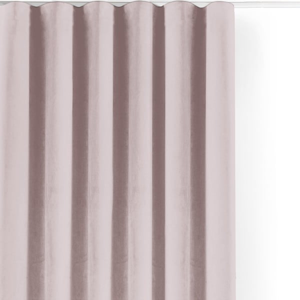 Светлорозова затъмняваща завеса 530x270 cm Velto – Filumi