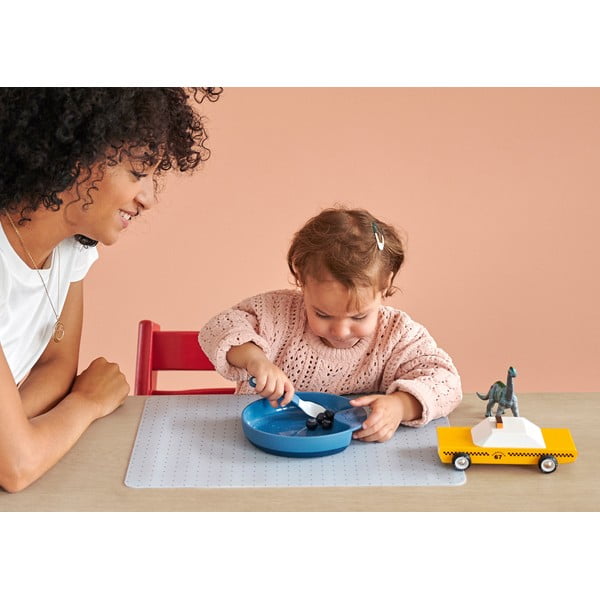 Пластмасови бебешки лъжички в бяло и светлорозово в комплект от 2 броя Flowers & butterflies – Mepal-image-3