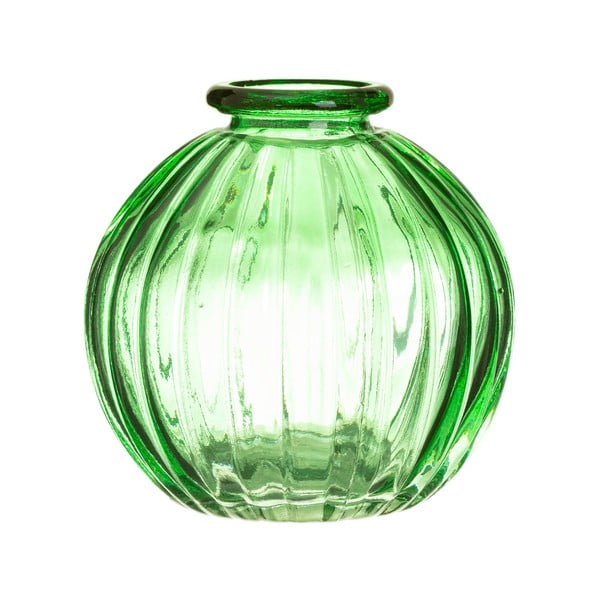 Комплект от 3 зелени стъклени вази Bud - Sass & Belle-image-4