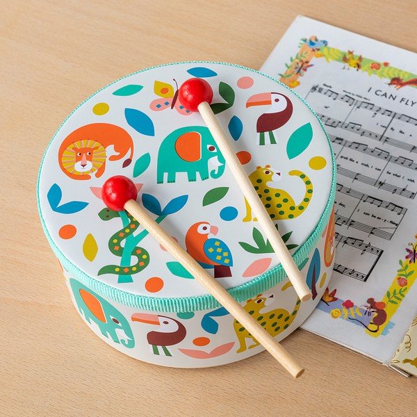 Музикална играчка Drum Wild Wonders – Rex London-image-1