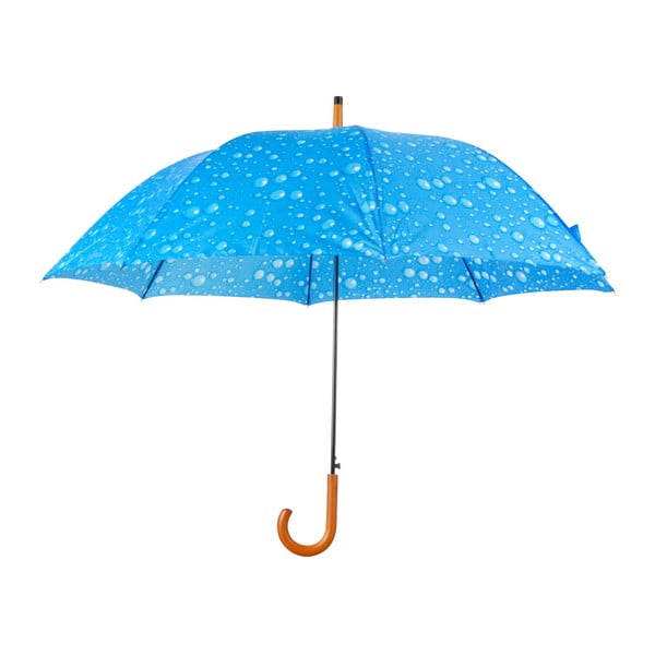Син чадър с дървена дръжка Дъжд - Esschert Design