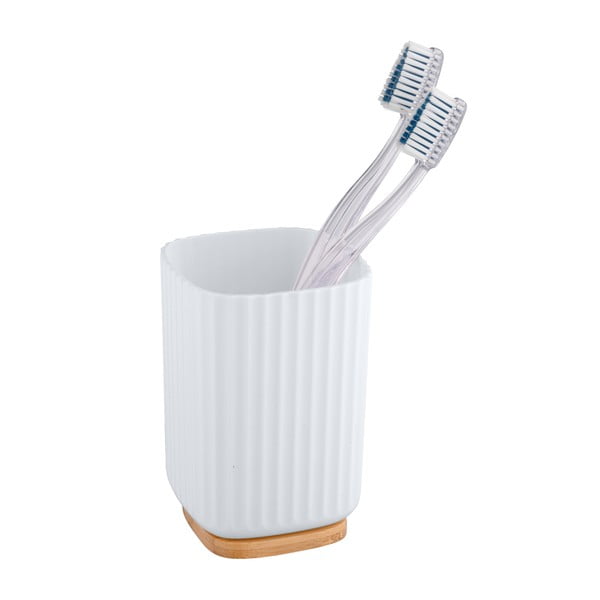 Бяла чаша за четка за зъби Rotello - Wenko