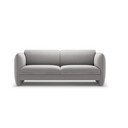 Светлосив кадифен диван 204 cm Georgia – Micadoni 