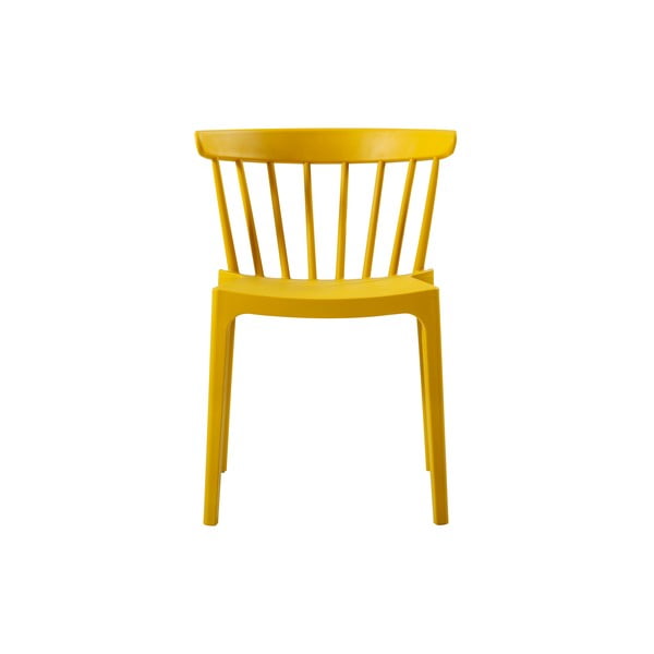Жълт стол, подходящ за употреба на открито и закрито Bliss - WOOOD