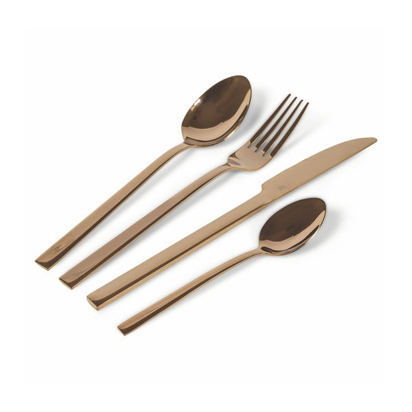 Стоманени прибори за хранене в меден цвят 24 бр. Lexington - VDE Tivoli 1996-image-4