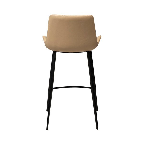 Светлокафяв бар стол от екокожа DAN-FORM Дания Hype, височина 91 cm - DAN-FORM Denmark-image-3