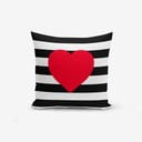 Калъфка за възглавница Navy Heart, 45 x 45 cm - Minimalist Cushion Covers