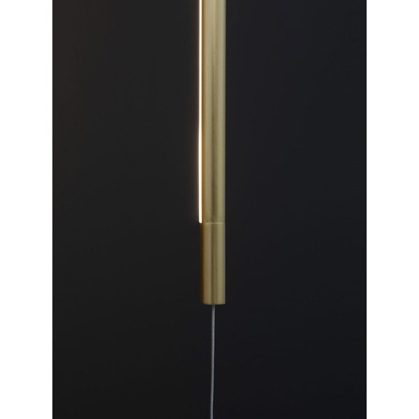 Алуминиева LED подова лампа в месингов цвят (височина 300 cm) Elettra – Nova Luce-image-2
