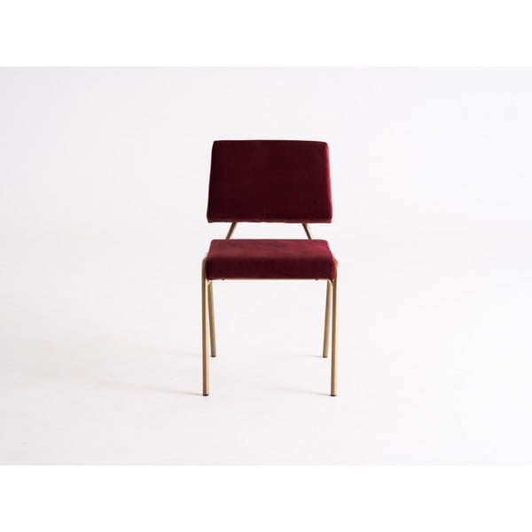 Червен трапезен стол Simple - CustomForm-image-1