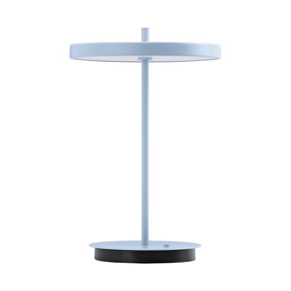 Светлосиня метална LED настолна лампа с метален абажур (височина 31 cm) Asteria Move – UMAGE-image-4