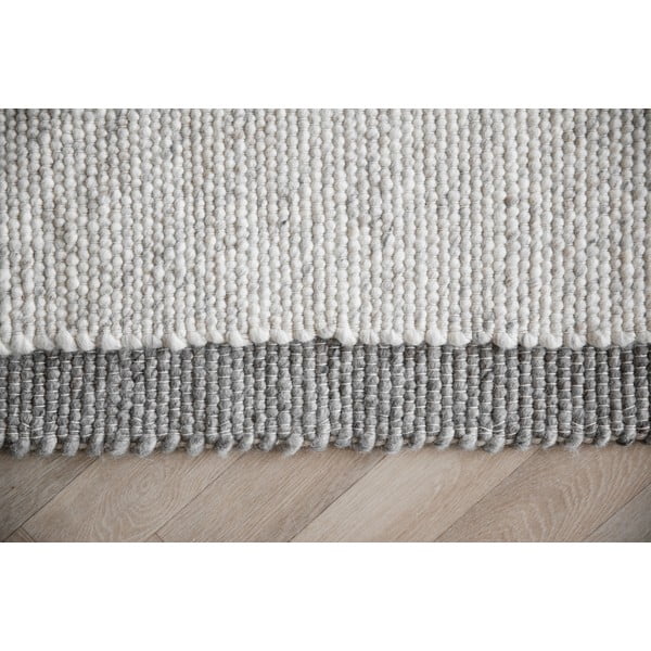 Светлосив вълнен килим 290x200 cm Auckland - Rowico-image-4