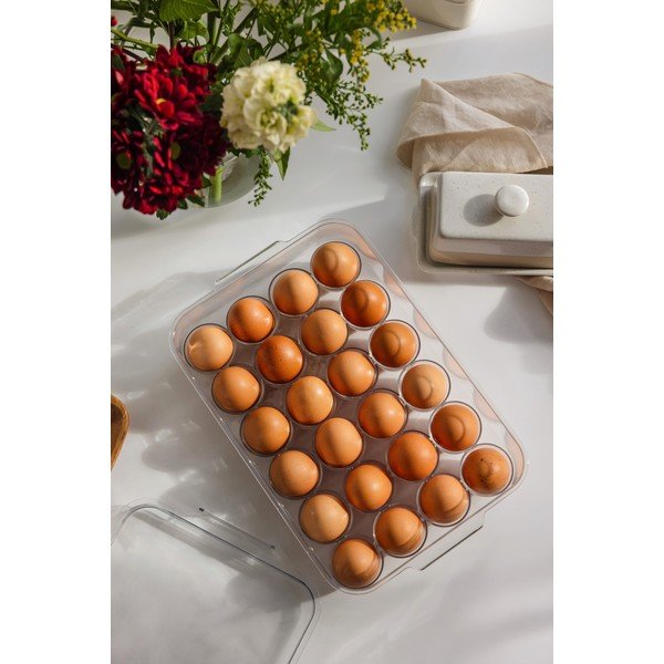 Пластмасов органайзер за яйца в хладилник 33x21 cm – Casa De Engel-image-1
