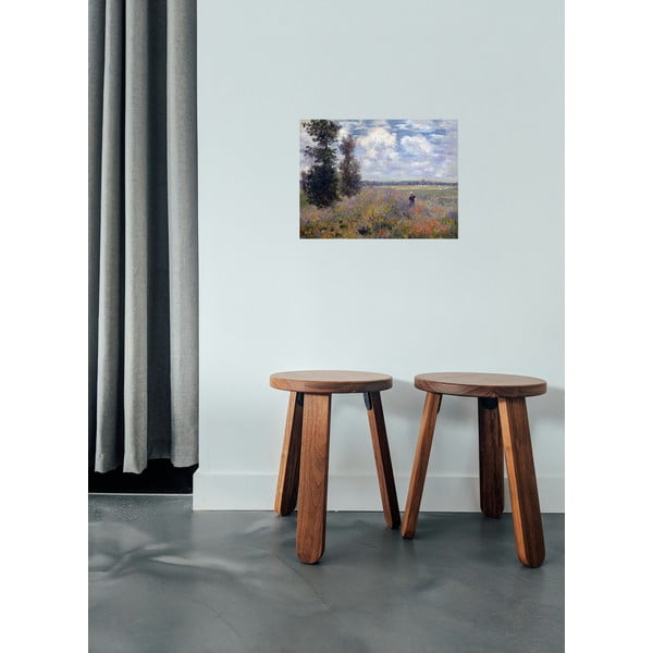 Репродукция на Клод Моне - Макови полета край Аржентьой, 40 x 30 cm Le Pont de Waterloo - Fedkolor-image-1