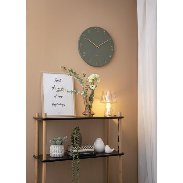 Кафява стъклена настолна лампа Стъкло, ø 16 cm Classic - Leitmotiv-image-1