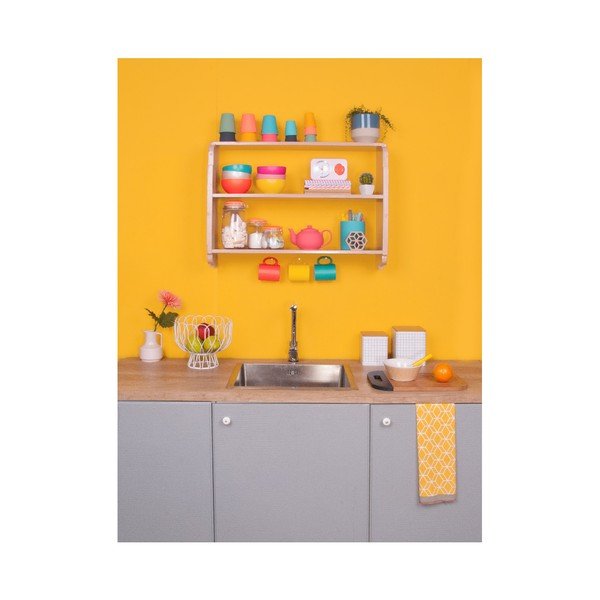Неоново розова керамична чаша за капучино PT KITCHEN Silk - PT LIVING-image-1