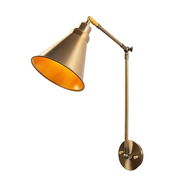 Стенна лампа  в златист цвят ø 20 cm Chicago – Opviq lights-image-2