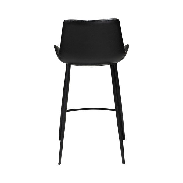 Черен бар стол от изкуствена кожа DAN-FORM Дания , височина 91 cm Hype - DAN-FORM Denmark-image-4