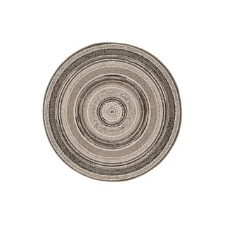 Сив килим за открито , ⌀ 120 cm Verdi - Universal