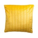 Жълта декоративна възглавница, 45 x 45 cm Stripe - JAHU collections