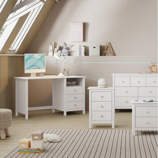 Детско бюро от борова дървесина 54x120 cm Max - Marckeric-image-1