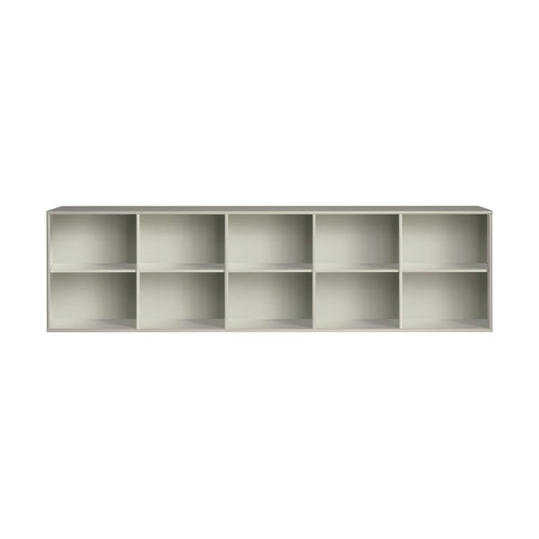 Бежова висяща библиотека 220x61 cm Mistral – Hammel Furniture