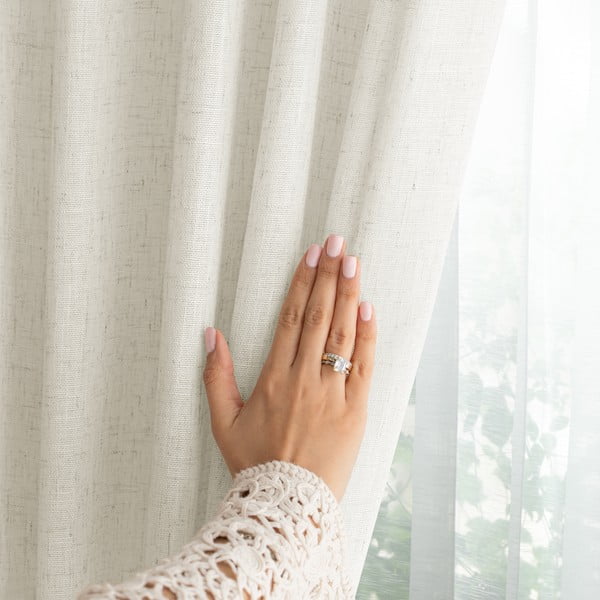 Перде в цвят слонова кост 140x250 cm Velari – Restilo-image-3