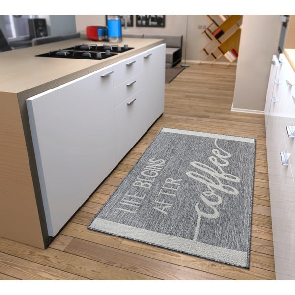 Сив килим 92x150 cm Cucina – Hanse Home-image-1