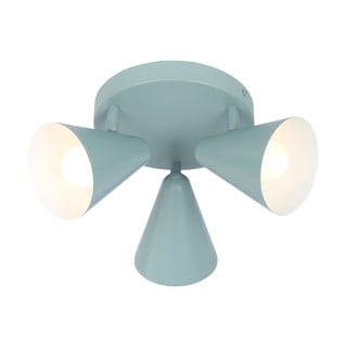 Синьо  осветително тялоо за таван с метален абажур 34x34 cm Amor – Candellux Lighting