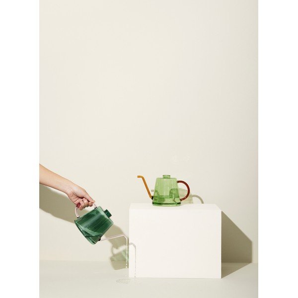 Стъклена лейка за поливане 1 l Flora – Hübsch-image-4