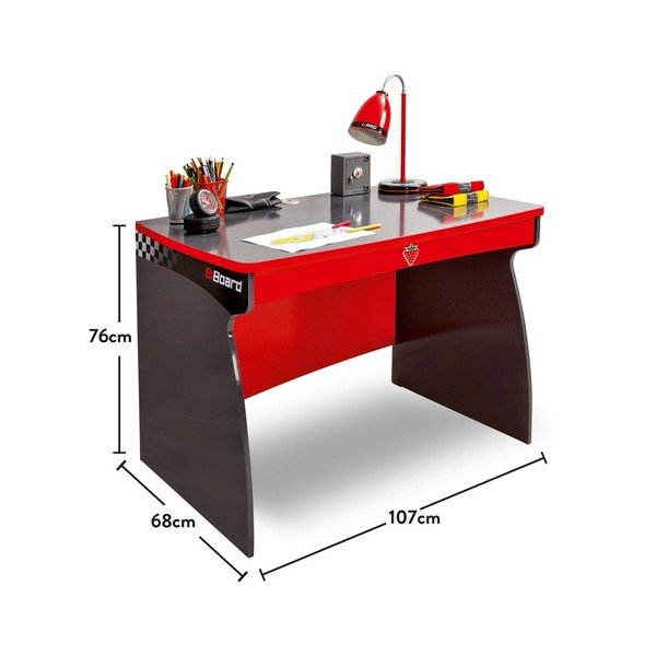 Червен шампион Racer Study Desk - Unknown-image-1