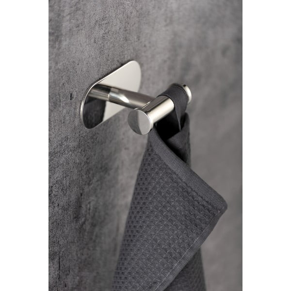 Двойна кука за стена от неръждаема стомана Turbo-Loc® Orea - Wenko-image-3