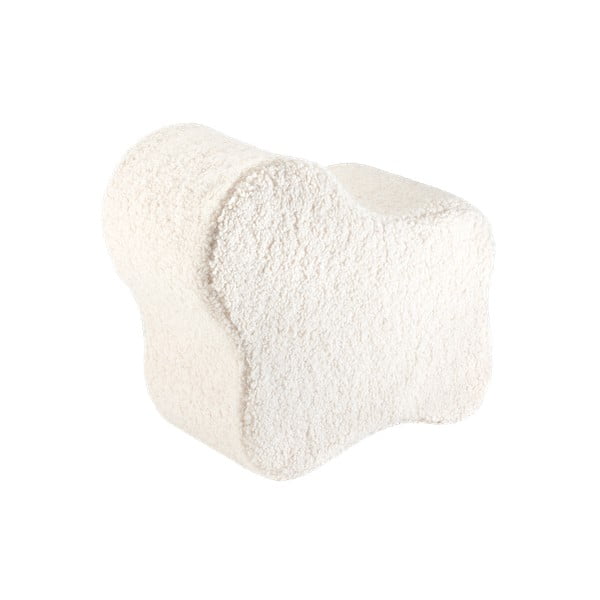 Кремав детски пуф от букле Cloud – Wigiwama-image-2