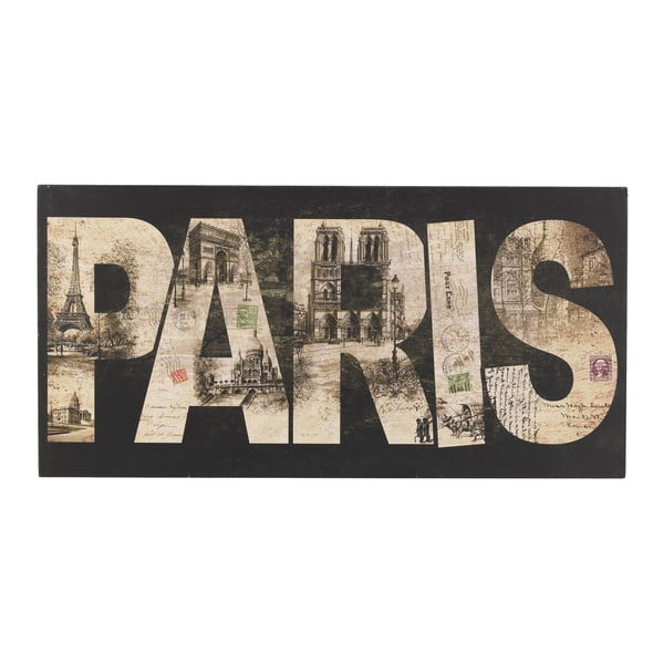 Nástěnná cedule Paris
