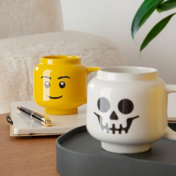 Жълта керамична бебешка чаша 255 ml Head - LEGO®-image-4