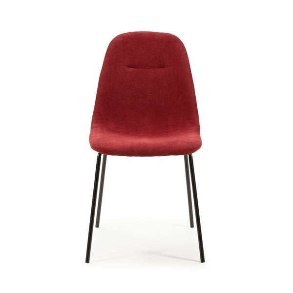 Червени трапезни столове в комплект от 4 бр. Renne – Marckeric-image-2