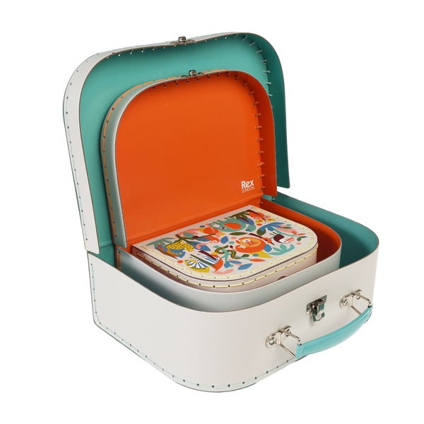 Детски куфари в комплект от 3 броя  Wild Wonders - Rex London-image-1