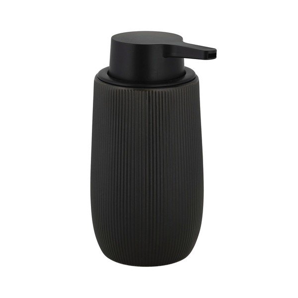 Черен пластмасов диспенсер за сапун 400 ml Fablo – Wenko