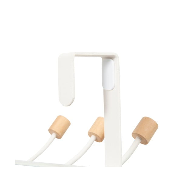 Závěsný věšák na dveře z kovu s 6 háčky Compactor-image-3