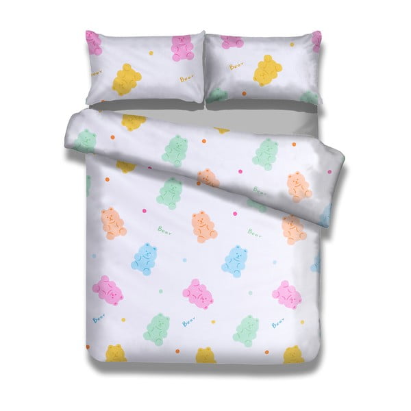 Детско памучно спално бельо , 135 x 200 cm Candy Bears - AmeliaHome