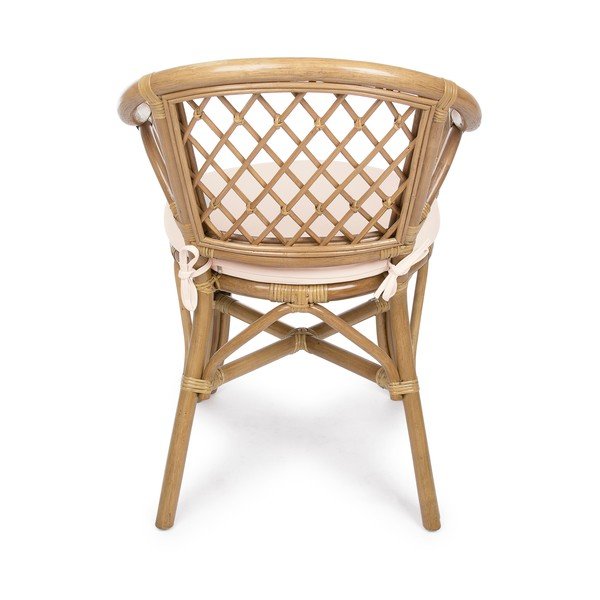 Градински стол от масивно дърво/ратанов в естествен цвят Athina – Bizzotto-image-4