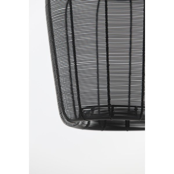 Черна лампа за таван ø 23 cm Adeta - Light & Living-image-1