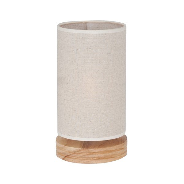 Stolní lampa s dřevěnou základnou Home Lola